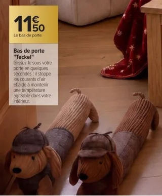 Bas de porte "Teckel"