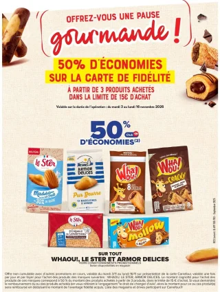Produits des marques Whaou!, Le Ster et Armor Délices
