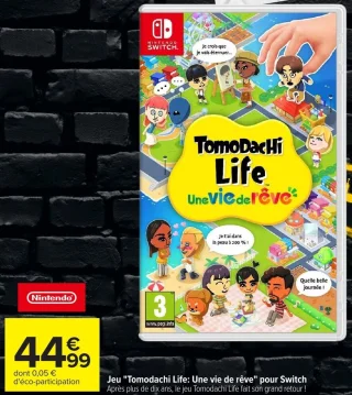 Jeu "Tomodachi Life: Une vie de rêve" pour Switch Nintendo