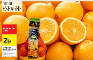 Orange à jus CARREFOUR le Marché