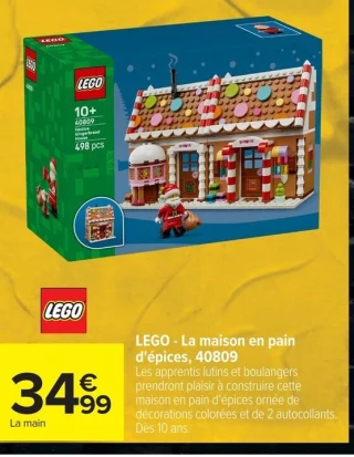 LEGO - La maison en pain d'épices, 40809
