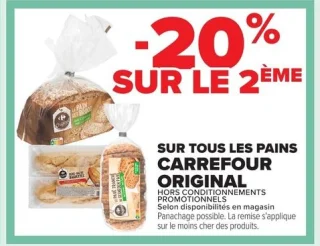 Pains CARREFOUR ORIGINAL