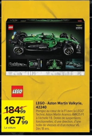 LEGO Technic Aston Martin Valkyrie 42240