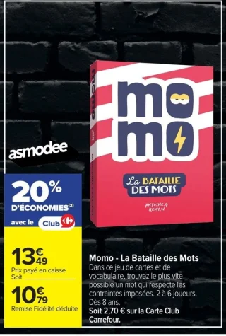 Momo - La Bataille des Mots Asmodee