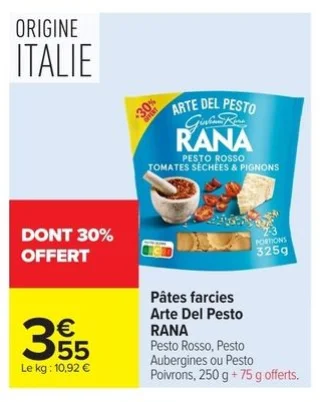 Pâtes farcies Arte Del Pesto RANA