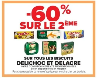 Biscuits DéliChoc et Delacre