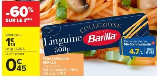 Pâtes Collezione BARILLA Linguine