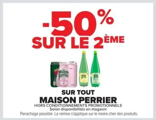 Gamme d'eaux Maison Perrier