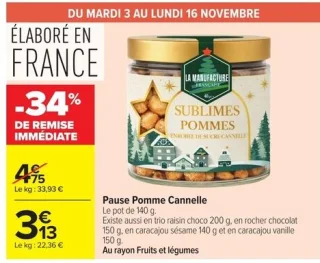 Pause Pomme Cannelle La Manufacture