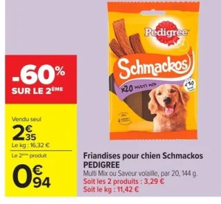 Friandises pour chien Schmackos Pedigree