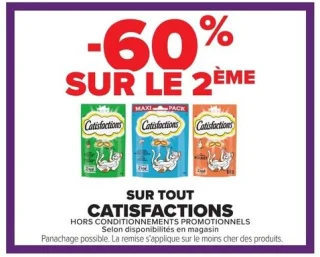 Friandises pour chats Catisfactions