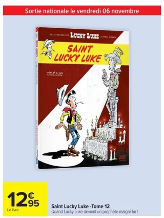 Bande dessinée Saint Lucky Luke - Tome 12