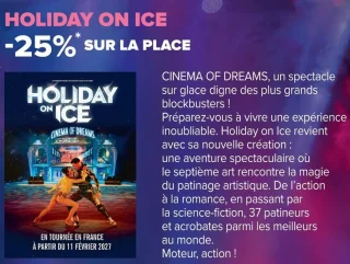 Holiday on Ice - Cinema of Dreams Billet Spectacle