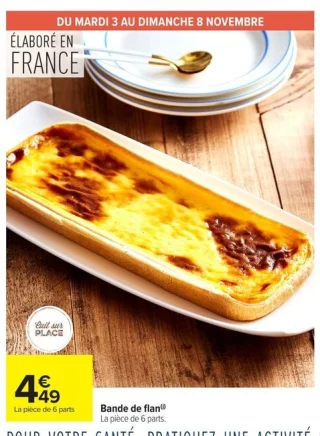 Bande de flan