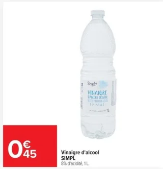 Vinaigre d'alcool SIMPL