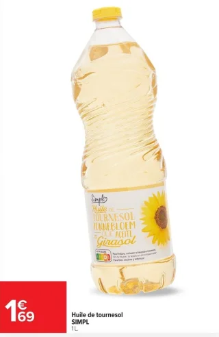 Huile de tournesol SIMPL