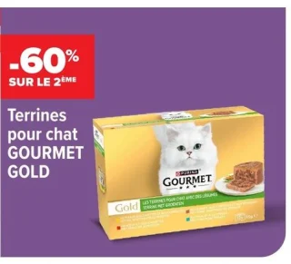 Terrines pour chat Gourmet Gold Purina