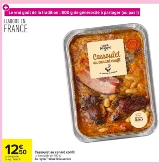 Chaud Bouillon! Cassoulet au canard confit