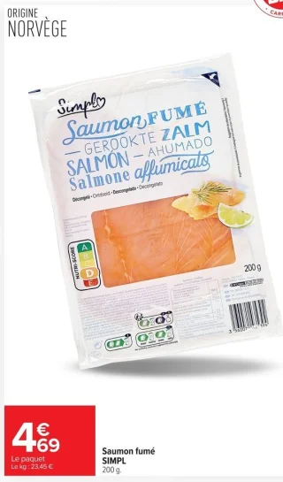 Saumon fumé Simpl