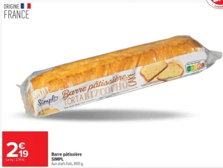 Barre pâtissière SIMPL