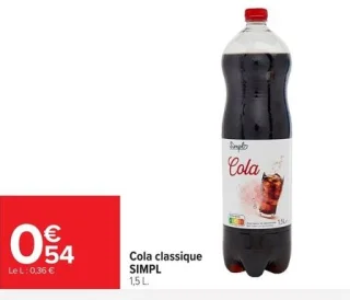 Cola classique SIMPL