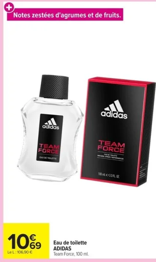 Eau de toilette ADIDAS Team Force