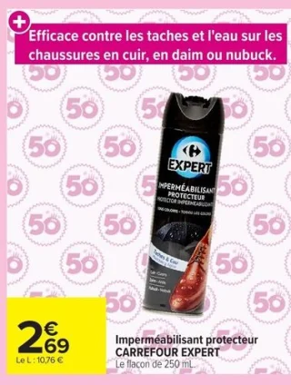 Imperméabilisant protecteur Carrefour EXPERT