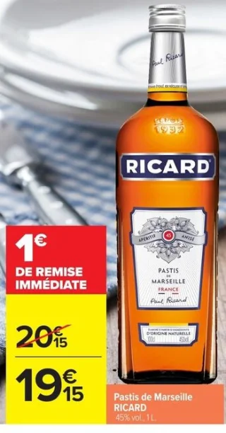 Pastis de Marseille Ricard