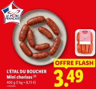 L'Étal du Boucher Mini chorizos