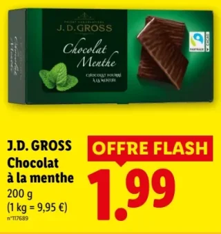 J.D. Gross Chocolat à la menthe