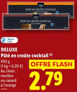 DELUXE Pâté en croûte cocktail