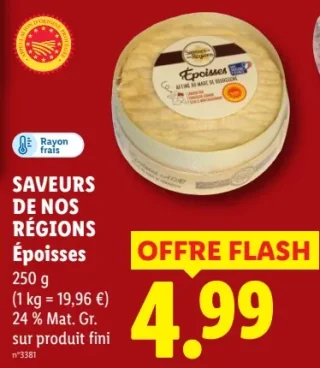 SAVEURS DE NOS RÉGIONS Époisses