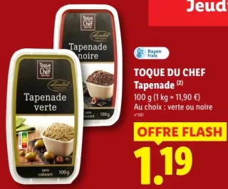 TOQUE DU CHEF Tapenade