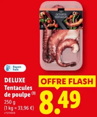 Deluxe Tentacules de poulpe