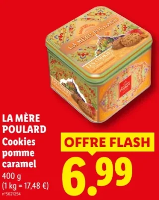 LA MÈRE POULARD Cookies pomme caramel