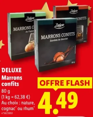 DELUXE Marrons confits