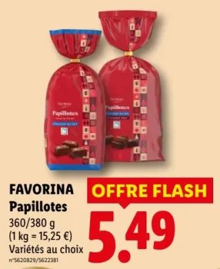 FAVORINA Papillotes