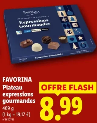 FAVORINA Plateau expressions gourmandes