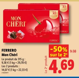 FERRERO Mon Chéri