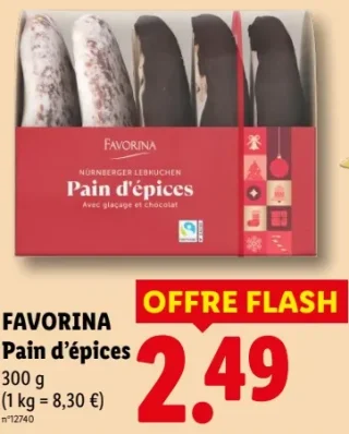 Favorina Pain d'épices