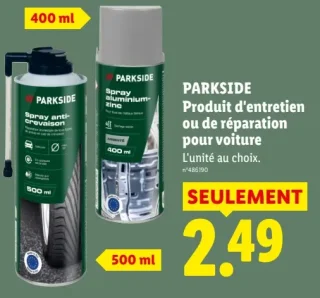 PARKSIDE Produit d'entretien ou de réparation pour voiture