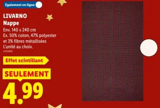 LIVARNO Nappe