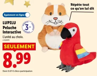 LUPILU Peluche interactive