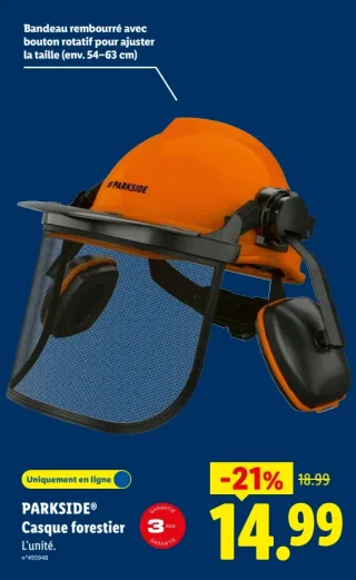 PARKSIDE® Casque forestier