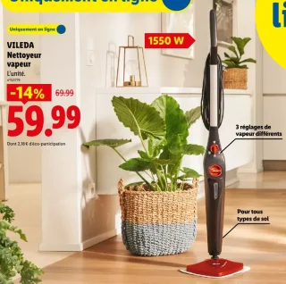 VILEDA Nettoyeur vapeur