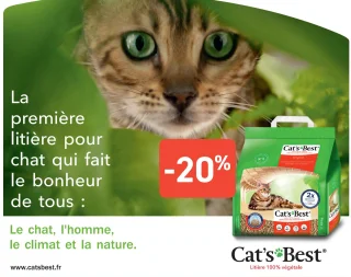 Cat's Best Litière 100% végétale