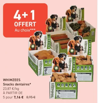 WHIMZEES Snacks dentaires