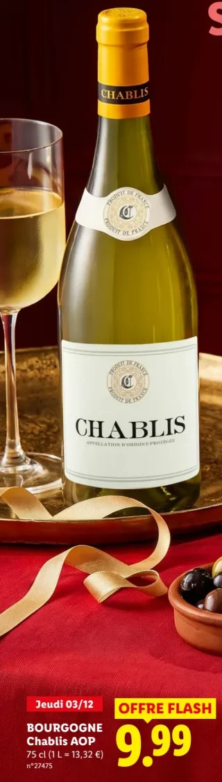 Bourgogne Chablis AOP