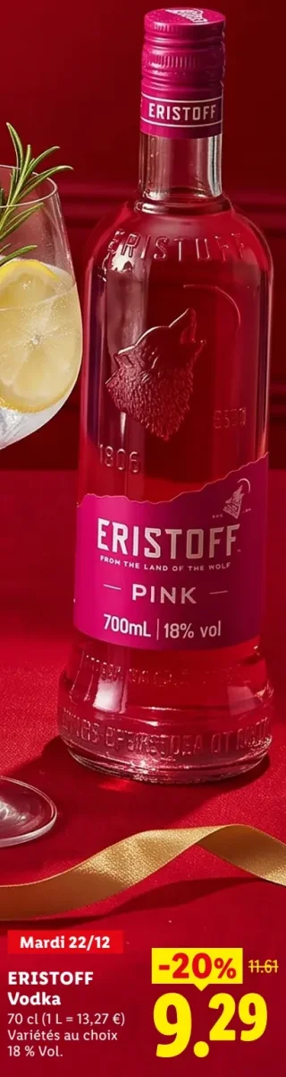 ERISTOFF Vodka Pink