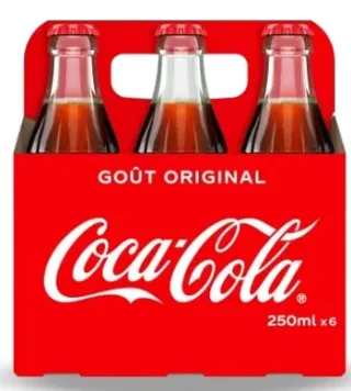 Coca-Cola Goût Original 6 x 250ml